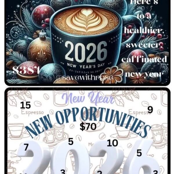 New Year coffee savings set